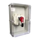 GAVE - INTERRUPTOR 3PX200 EN CAJA POLIESTER TAPA TRANSPARENTE