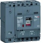 HAGER - INTERRUPTOR AUTOMÁTICO DE CAJA MOLDEADA H3+ P160 4PN0-100% 125A 25KA RELÉ TM