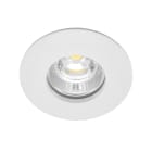 PRILUX - Luminaria empotrable LED TRIBOLA NEO de 9W de potencia, 3000K y 667lm, color blanco. Apta para la iluminación de espacios interiores.