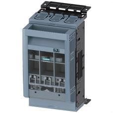 SIEMENS - SECCIONADOR BAJO CARGA CON FUSIBLES 3 POLOS, NH00, 160A PARA SISTEMAS DE BARRAS COLECTORAS 40MM