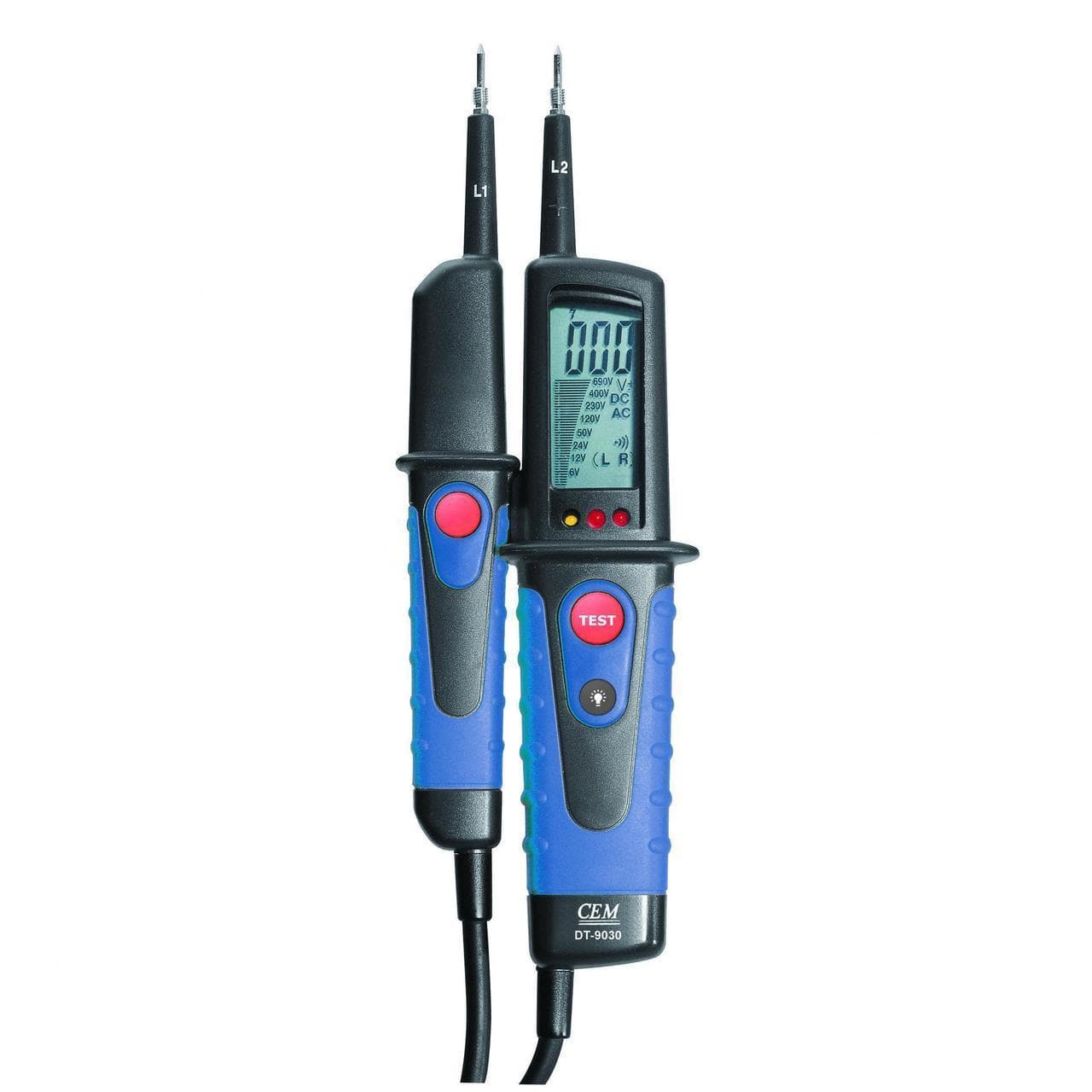 PROIMAN - COMPROBADOR DIGITAL CA/CC ESCALAS HASTA 690V. +SENTIDO GIRO FASES