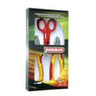 PROIMAN - KIT DE 3 HERRAMIENTAS ALICATE+CORTANTE 1.000V+TIJE