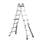 PROIMAN - ESCALERA PLEGABLE PROFESIONAL ALUMINIO 6+6 PELDAÑO