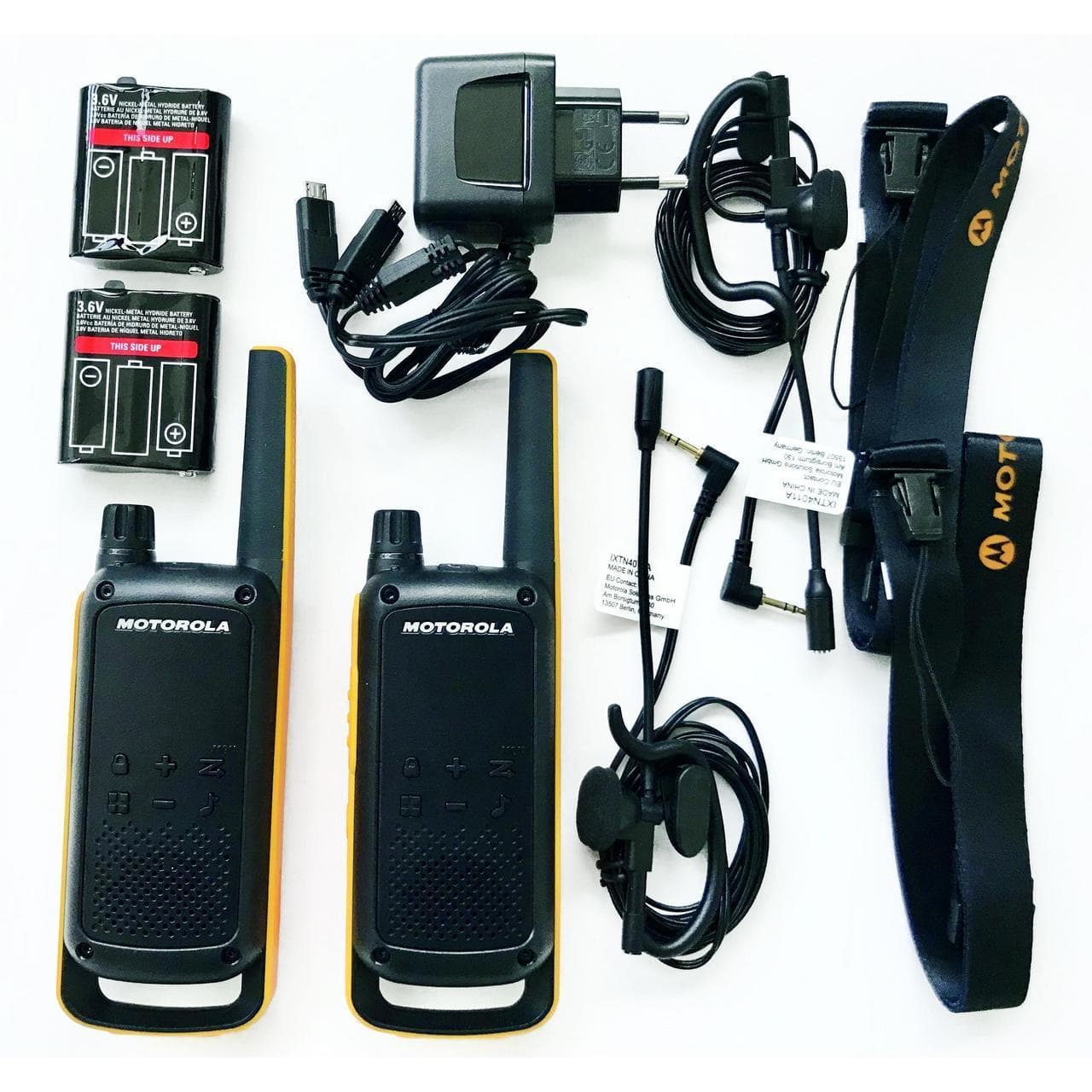 PROIMAN - KIT 2 RADIOCOMUNICADORES MOTOROLA XTR446 500MW.+CA