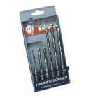 PROIMAN - JUEGO BROCAS WIDIA SDS PLUS  DE 5 A 10 M/M. (6 UNI