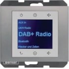 HAGER - RADIO TOUCH DAB+/BT BERKER K.X ACERO