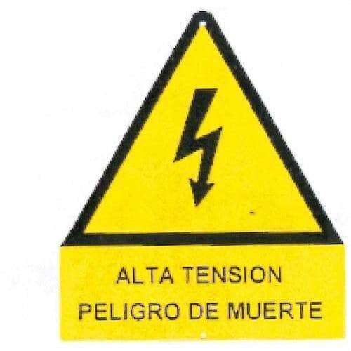 PROIMAN - SEÑAL ALTA TENSION 210 PLASTICO RELIEVE