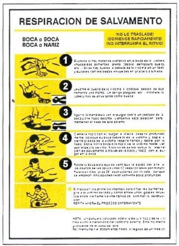 PROIMAN - CARTEL PRIMEROS AUXILIOS ALUMINIO 297X210