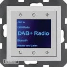 HAGER - RADIO TOUCH DAB+ BERKER S/B ALUMINIOMINIO