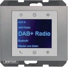 HAGER - RADIO TOUCH DAB+ BERKER K.X ACERO