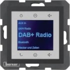 HAGER - RADIO TOUCH DAB+/BT BERKER S/B ANTRACITA