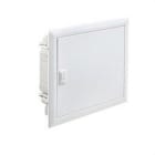 IDE - CAJA DISTRIBUCIÓN IP40 EMPOTRAR PARED HUECA 1X14 MÓD. PUERTA METÁLICA