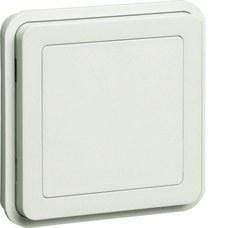 HAGER - TAPA CIEGA ESTANCA BLANCO