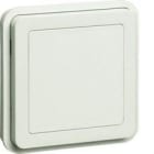 HAGER - TAPA CIEGA ESTANCA BLANCO
