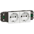 LEGRAND - MO-TOMA 2X2P+T SCHUKO DLP