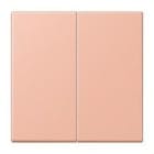 JUNG - TECLA DOBLE LC32102 ROSA CLARO