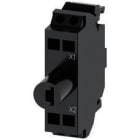 SIEMENS - MODULO LED C. LED INTEGRADO  AC/DC 6-24V AZUL, BORNES DE RESORTE, PARA FIJACION EN BASE