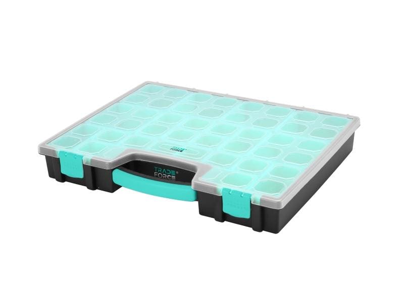 TRADEFORCE - ORGANIZADOR TRANSPARENTE FORCEBOX 415X330X60MM