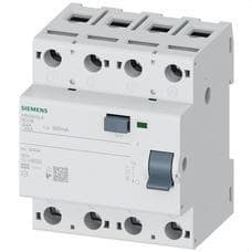 SIEMENS - DIF.4P,,IN 125A,300MA,UN AC 400V