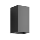 JISO - Aplique de pared TOP SIRIUS 09 LED COB 9W 3000K O-100° driver incluido On-Off gris oscuro