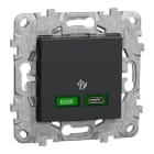 APC by Schneider Electric - USB CHARGER 65W TIPO C ANTRACITA