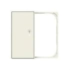 ABB - TECLA F@H SKY 2 CAN.IZQ.SIMB.LUZ BL ESSE