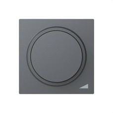 ABB - TAPA+BOTON REGULAD.GIRATORIO ALBA GR.MAT