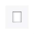 ABB - TAPA TOMA VDI SIMPLE ALBA BLANCO MATE