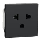 APC by Schneider Electric - TOMA EUROAMERICANA 2 MODULOS ANTRACITA