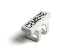 CEMBRE - PLACA MARCACABLE MG-TDM02 4X16MM BLANCO