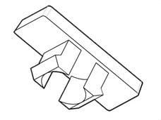 CEMBRE - PLACA BORNAS MG-CPM10 5X12MM BL 4107510