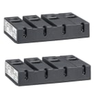 APC by Schneider Electric - Bloque de terminales, Tesys deca, 4 P, abrazadera de tornillo, para LC1D115