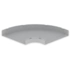 UNEX - CURVA PNA.90¿ GR RAL7038 100X600 U48X