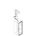 ABB - JGO.TRAVESANOS CHAPA GALV.1238MM(2U)