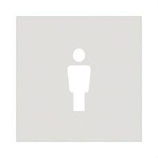 ABB - TAPA DE SENALIZADOR WC HOMBRE