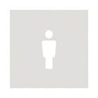 ABB - TAPA DE SENALIZADOR WC HOMBRE