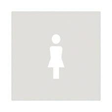 ABB - TAPA DE SENALIZADOR WC MUJER