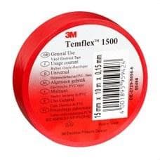 3M MERCADOS ELECTRICOS - TEMFLEX 1500 ROJO 20X19 7000062298