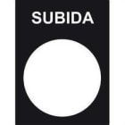 APC by Schneider Electric - "ETIQUETA PULSADOR ""SUBIDA""  ZB2BY2407"