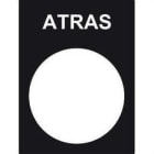 APC by Schneider Electric - "ETIQUETA PULSADOR ""ATRAS""   ZB2BY2406"