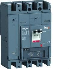 HAGER - INTERRUPTOR AUTOMÁTICO P630 4P4D 400A 50KA RELÉ TM
