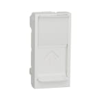 Schneider Electric - CARÁTULA TOMA RJ45 1 MODULO BLANCO ACTIVO