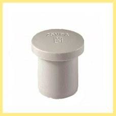 INTERFLEX - Obturador cap-top 1000 para prensaestopas M25 poliamida gris