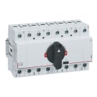 LEGRAND - Inversor de redes DSX TSE DIN - 40A - 4P - mando directo frontal - maneta negra