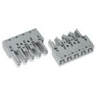 WAGO - Conector hembra;5 polos;Cod. B;gris