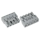 WAGO - Conector macho;5 polos;Cod. B;gris