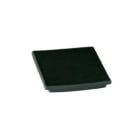 JISO - Tapa lateral sin orificio Huelva L IP44 exterior para disipador de calor 7751P color negro garantía 5 años