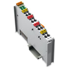 WAGO - Entrada digital, 4 canales;24 V DC;3 ms;gris claro