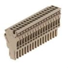 WEIDMULLER - Conector Serie Z beige oscuro