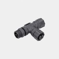 LEDS-C4 - ACCESORIO CONNECTOR "T" NEGRO